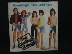 ７インチ★ROLLING STONES★Brown Sugar UK Rolling Stones オリジナル