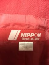 NIPPON RENTACAR 日本レンタカー 赤 × 黒 バイカラー切替 ウール ベスト 5_画像4