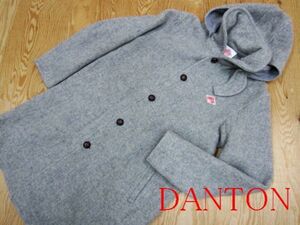 ★DANTON ダントン★メンズ ウールモッサ 2WAY フードコート JD-8454★R51203007B