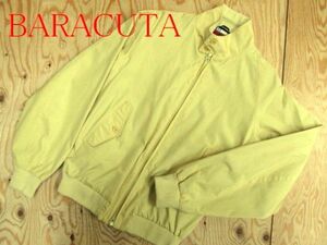 ★バラクータ BARACUTA★メンズ Ｇ-9 スウィングトップ コットンジップブルゾン イエローベージュ★R51210025A