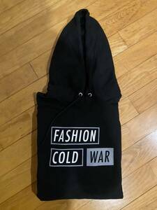 藤原ヒロシ 着用 Do Nothing Congress FASHION COLD WAR チャンピオン製 パーカー Sサイズ 新品 fragment SEQUEL uniform experiment