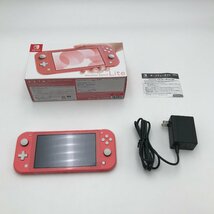 FUR【中古】任天堂 Nintendo Switch Lite(ニンテンドースイッチライト) コーラル 動作確認済み【034-231203-KO-03-FUR】_画像1