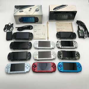 FUR【中古現状品】本体のみ 動作未確認 SONY PSP(プレイステーション・ポータブル) 11台セット まとめ売り【023-231212-KO-01-FUR】