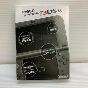 MIN【中古品】 MSMG New ニンテンドー3DSLL メタリックブラック 任天堂 ゲーム機 〈36-231216-ME-8-MIN〉