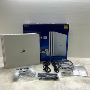 MIN【ジャンク品】 MSMG SONY Playstation 4 Pro グレイシャーホワイト 1TB CUH-7200B B02 プレステ 本体 〈33-231222-CN-6-MIN〉