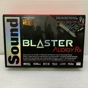 MIN【現状渡し品】 MSMK 1円～ Creative ハイレゾ対応 サウンドカード Sound Blaster Audigy Rx SB1550 〈88-231222-ME-54-MIN〉