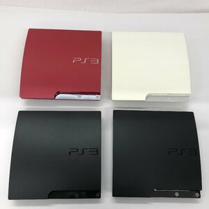 FUR【中古現状品】本体のみ SONY PlayStation3(プレイステーション3) 4台セット まとめ売り 動作未確認【023-231227-KO-06-FUR】