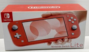 IZU【中古品】 任天堂　Nintendo Switch Lite 本体　ニンテンドースイッチライト　コーラル 〈034-231205-NF-02-IZU〉
