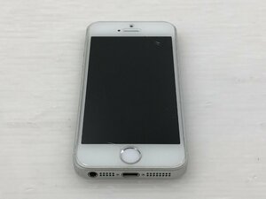 【TAG・現状品】KDDI au iPhone SE(第1世代) 64GB シルバー MLM72J/A SIMロックなし/判定〇 109-231204-KY-01-TAG