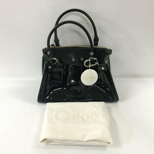 TEI【中古品】 CHLOE クロエ パテントレザーバッグ 〈180-231210-MK-13-TEI〉