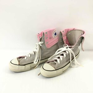 TEI【中古品】 CONVERSE USA製 ALL STAR LONG グレーピンク 28cm コンバース ハイカット スニーカー 〈163-231211-MA-13-TEI〉