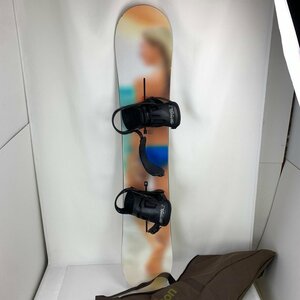 FUZ【中古品】 BURTON バートン カスタム　スノーボード 板　ビンディング&ボードカバー付き 151cm 〈117-231211-NM-3-FUZ〉