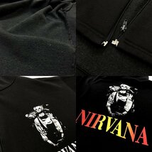 TEI【現状渡し品】 NIRVANA 90'S BOOTLEG ZIP PARKA ジップパーカー ヴィンテージ ニルヴァーナ 〈145-231213-YO-33-TEI〉_画像9