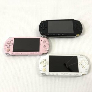 TEI【ジャンク品】 PSP-3000/1000 本体 3台セット 〈23-231215-MK-24-TEI〉