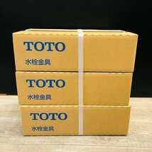 ICH【未使用品】 未開封 TOTO 水栓金具 壁付サーモ 13 シャワバス・節湯 浴室 TBV03401J1 　3個セット 〈102-231214-aa1-ICH〉_画像1