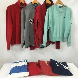 TEI 【現状渡し品】 POLO BY RALPH LAUREN 8点まとめ 90'S ヴィンテージ スウェット パーカー ハーフジップ 〈147-231227-YO-4-TEI〉