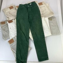 FUZ 【ジャンク・汚れ・ダメージ】 デニムパンツ 13本まとめ リーバイス levis Lee ホワイト ジーンズ 古着 〈174-231227-nm-2-FUZ〉_画像4