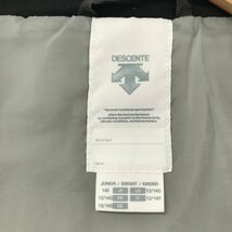 FUZ【中古品】 DESCENTE デサント　キッズスノーウェアサイズ140 子供用 スキー スノボ ジャケット 〈120-231229-M-6-FUZ〉_画像7