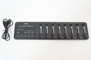 KORG nanoKONTROL 2 Black コルグ ナノコントロール 黒 USB-MIDIコントローラー