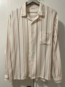 送料込即決：USEDジャーナルスタンダード　JOURNAL STANDARD オープンカラーシャツ Mサイズ パジャマシャツ Mサイズ