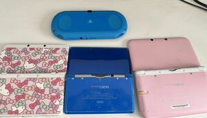 ★1円★ NINTENDO 3ds ll 3ds ps vita 2000 通電確認済み まとめ売り