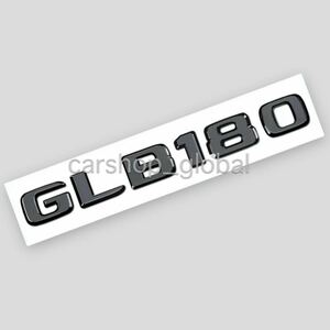 メルセデス ベンツ GLBクラス GLB180 リア トランクエンブレム グロスブラック ステッカー X247