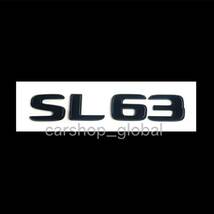 メルセデス ベンツ SLクラス SL63 リア トランクエンブレム グロスブラック ステッカー R232/R231/R230 350/400/550/600/65/43/55 AMG等_画像1