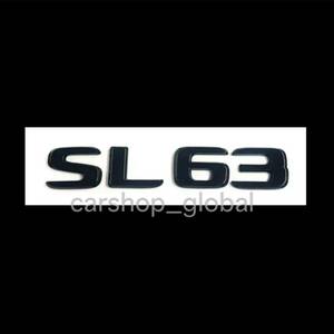 メルセデス ベンツ SLクラス SL63 リア トランクエンブレム グロスブラック ステッカー R232/R231/R230 350/400/550/600/65/43/55 AMG等