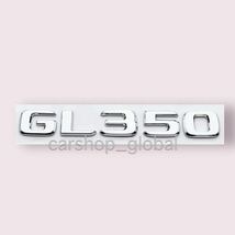 メルセデス ベンツ GLクラス GL350 リア トランクエンブレム グロスブラック ステッカーフラット文字タイプ X166等 350/550/63AMG等_画像2