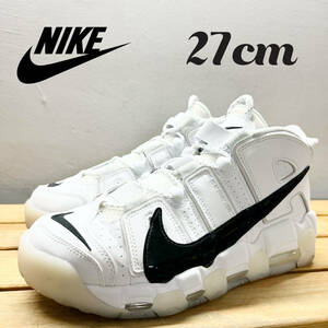 美品 Nike Air More Uptempo Copy Paste ナイキ エアモアアップテンポ コピーペースト モアテン スニーカー dq5014-100 27cm