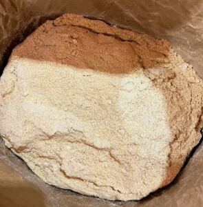 茨城県産　米ぬか 約 10Kg 米糠 こめぬか 米 ヌカ 肥料 発酵 ぬか 不耕栽培 完熟堆肥 ぼかし堆肥 コシヒカリ　うるち　2023年度産