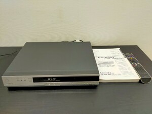 1円〜☆東芝 HDD& DVDレコーダー RD-XS43 取説 リモコン付き