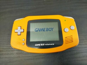 1円〜☆ Nintendo ゲームボーイアドバンス オレンジ AGB-001動作済み