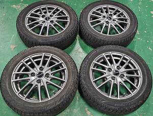 1円～☆冬用☆Exceeder AW☆155/65R14 75Q☆BS ブリザックREVO2☆４本セット☆