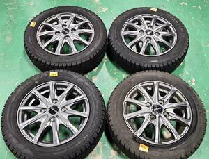 1円～☆極上☆MANARAY AW☆155/65R13 73Q☆FALKEN ESPIA☆9.9分山 イボ有☆4本セット☆