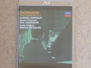 【Blu-ray Audio】 DECCA　ラフマニノフ　ピアノ協奏曲 第2番・3番 ／ アシュケナージ（P）／ モスクワ・フィル ほか　　PROC-4009
