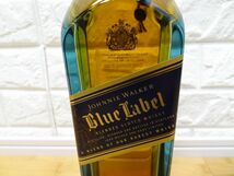 古酒・未開栓 ① ジョニーウォーカー ブルーラベル 750ml 40% ブレンドスコッチウィスキー JOHNNIE WALKER Blue Label_画像4