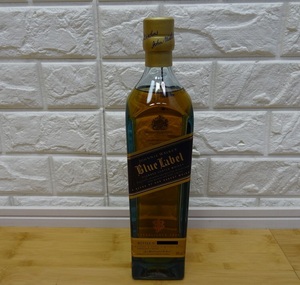 古酒・未開栓 ① ジョニーウォーカー ブルーラベル 750ml 40% ブレンドスコッチウィスキー JOHNNIE WALKER Blue Label