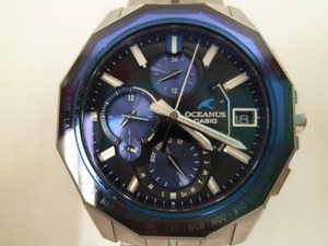 CASIO OCEANUS オシアナス マンタ OCW-S6000 電波ソーラー モバイルリンク機能 メンズ時計