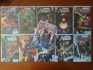  Savage Avengers 11冊セット スパイダーマン X-Men マーベル アメコミ アベンジャーズ