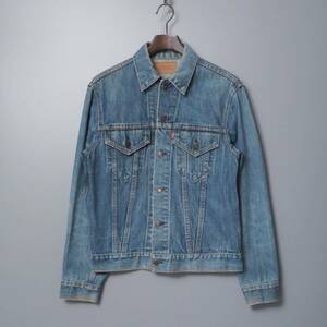 STG7800//ヴィンテージ*リーバイス/Levi's*メンズ/デニムジャケット/ジージャン/Gジャン/トラッカージャケット/ボタン裏刻印52/スモールe/