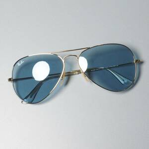 MF6960：未使用*イタリア製*Ray-Ban/レイバン*アビエーターラージメタル*ティアドロップサングラス*RB3025