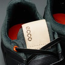 GO8679//*エコー/ecco*メンズ41/ゴアテックス搭載/スパイクレス/レザーゴルフシューズ/靴/グレー/10290401308_画像8