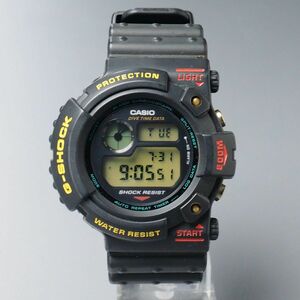 TG6222：CASIO/カシオ*G-SHOCK/ジーショック*DW-6300*初代フロッグマン*デジタルウォッチ*腕時計*稼働品