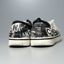 SGO8169//*シャネル/CHANEL*VG35971/メンズ/プリントキャンバス/スニーカー/ローカット/靴_画像3