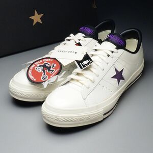 SMF8096//デッドストック*コンバース/CONVERSE*ワンスター オックス/ONE STAR OX/メンズ8/レザースニーカー/ローカット/靴