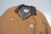 TG7945//*カーハート/Carhartt*メンズXXL/ミシガンコート/ダック地カバーオール/ジャケット/ブルゾン_画像4