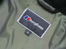 TG7115◇berghaus/バーグハウス メンズM GORE-TEX/ゴアテックス パフォーマンスシェル フード付き トレックジャケット グリーン系_画像7