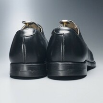 W0964//80sヴィンテージ*米軍実物/U.S.NAVY/INTERNATIONAL SHOE CO社製/サービスシューズ/プレーントゥ/レザーシューズ/革靴/黒/ブラック_画像4