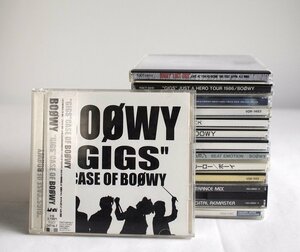 [W1984] CD BOOWY 13点セット / 帯付き5点あり 中古まとめて 現状品 アルバム 氷室京介 布袋寅泰